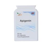 VED Apigenin 50mg, Optimal Dose for Sleep & Relaxation Support, Grapefruit Source, 90 Vegan Capsule (3 Months Supply)