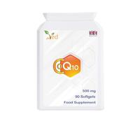VED Co Enzyme Q10 | Support Healthy Heart and Muscles | Promote Cellular Energy | Naturally Fermented Ubiquinone| 500mg
