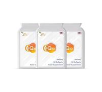 VED Co Enzyme Q10 | Support Healthy Heart and Muscles | Promote Cellular Energy | Naturally Fermented Ubiquinone| 500mg (270 Softgel)