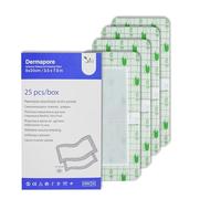 VED Dermapore Waterproof Adhesive Wound Dressing- Suitable for cuts and grazes, Diabetic Leg ulcers, venous Leg ulcers, Small Pressure sores- Medium, 9 x 20cm (Pack of 25)