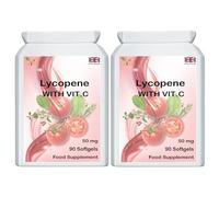 Ved Lycopene Supplement, Supports Energy Balance, Non-GMO, High Lycopene,50mg (180 Count (Pack of 2))