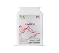 VED Resveratrol Tablets, 1000 mg x 90 Tablets.