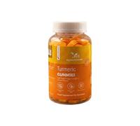 VED Turmeric Gummies with Ginger & Black Pepper, 90 Vegan Gummies, Turmeric Root Extract 2000mg, Ginger Root Extract 100mg, Black Pepper 1000µg, Natural Lemon Flavor, 3 Months Supply, Gluten-Free.