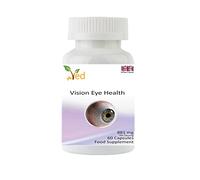 Ved Vision Eye Health Supplement, with Vitamin A,B1,B2,B3,B12,C,E, Zinc,Magnesium,Selenium,881mg per Serving,60 Capsule (30 Days Supply)