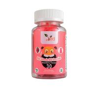 VED Vitamin B12 Kids Gummies, Natural Strawberry Flavour, Vegetarian Friendly, Energy & Immune System, GMO & Gluten Free, 30 Count, 15 Day Supply.