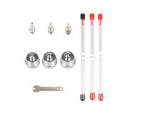 VEDA 0.2mm, 0.3mm, 0.5mm Airbrush Nozzles and Needles Replacement Kit for Airbrushes Gun