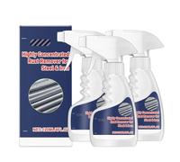 Vedaeyer Rust Remover Spray, Vedaeyer Rust Remover for Metal Spray, Highly Effective Anti-Rust Treatment Kit for Cars, Bikes, BBQ, Vehicles, Gates, Chrome, 120ml (3PCS)