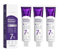 Vedaeyer Toothpaste,7-Pro Whitening Toothpaste with 7 Probiotics,2026 New Natural Whitening Mint for Deep Stain Remover Toothpaste,Advanced Stain Removal Formula for Oral Health,Fluoride-Free (3Pcs)