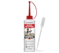 Veddelholzer 250 ml 100% pure silicone oil treadmill with dosing cap & pipette for home gym treadmill oil universal for treadmill, cross trainer, spinning bike and other training equipment