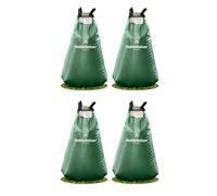 Veddelholzer 4 x 75 l tree water bag with zip combinable. Theft protection and protection label. Robust and weatherproof for small and large trees, young trees and shrubs.
