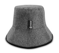 VEDEN Sauna Hat, Premium Handmade Merino Wool Sauna Cap for Men and Women,Insulating Headgear for Spa, Steam Room, Banya, Bathhouse, Comfortable, Breathable, Handmade, One Size Fits All (Grey)
