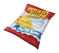 VEDES Großhandel GmbH - Ware 77804625 Colchoneta Hinchable Realistic, Float Potato Chips, 178 x 140 cm, Inflatable Mat, Colourful, 140 x 178 cm