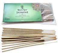 Vedic Masala Hand Rolled Incense Sticks 100g Pack Traditional Indian Joss Sticks Long Burning Natural Aromatherapy Incense for Meditation Yoga Relaxation Spiritual (Jasmine)