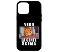 Vedo la gente scema. Parodia per chi è circondato da idioti Case for iPhone 12 Pro Max