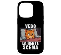 Vedo la gente scema. Parodia per chi è circondato da idioti Case for iPhone 14 Pro