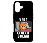 Vedo la gente scema. Parodia per chi è circondato da idioti Case for iPhone 17