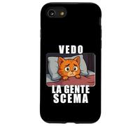 Vedo la gente scema. Parodia per chi è circondato da idioti Case for iPhone SE (2020) / 7/8