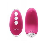 VēDO Niki Rechargeable Panty Vibrator, Couples Toy, Remote Controlled (Pink)