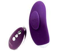 VēDO Niki Rechargeable Panty Vibrator, Couples Toy, Remote Controlled (Purple)