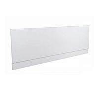 VeeBath Acubase 1800mm Front Side Bath Panel, Waterproof, Modern Panels for Bathroom Bathtub- White