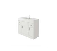 Veebath Desire Venus 1000 White Fs Unit And Slim-Edge Basin