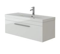 Veebath Desire Venus 1000 White Wh Unit And Mid-Edge Basin