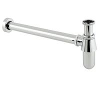 VeeBath Essentials Bathroom Basin Chrome Bottle Trap Waste Adjustable Height