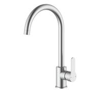 VeeBath Henry Stainless Steel Kitchen Mixer Tap - Stainless Steel