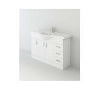 Veebath Linx 1200 Unit And Basin - White