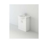 Veebath Linx 650 Unit And Basin - White