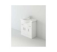 Veebath Linx 750 Unit And Basin - White