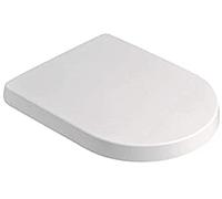 VeeBath Loire Minimalist D Shaped Soft Close Heavy Duty Top-Fixing Toilet Seat