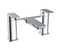 VeeBath Lunar Soft Square Bath Filler Mixer Tap - Chrome