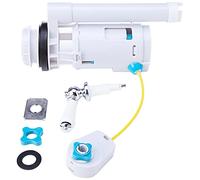 VeeBath Pro Lever Operated Dual Flush Valve Overflow 2 Piece Toilet Cistern WRAS Approved