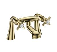 VeeBath Regency Traditional Bath Filler Mixer Tap - Brushed Brass