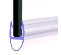 VeeBath SEAL001-P Essentials A Type Shower Screen Door Seal-4-6mm Glass Up to 7mm Gap, Clear