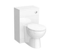 Veebath Sphinx Ceramic Back To Wall Toilet - 600 X 200mm Gloss White