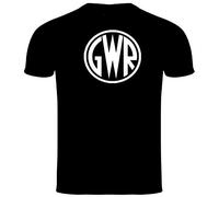 veedub clothing gwr Great Western Railway t Shirt (Black, S)