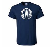 veedub clothing gwr Great Western Railway t Shirt (Blue, XL)