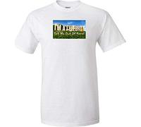 veedub clothing I'm A Celebrity t Shirt Blue (2XL)