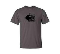veedub clothing Phil Mitchell t Shirt Lets get Drunk (L, Charcoal)