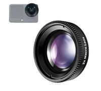 VEEDZOENS 2X Close-Up Macro Filter Lens for DJI Osmo Action 6, Multi-Layer Coated Optical Glass, Screw Thread Mount Installation, Includes Portable Box, Action Camera Photography Accessories