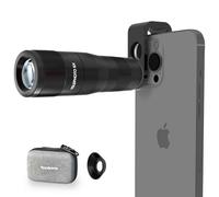 Veedzoens 6X Telephoto Lens for iPhone, with 17mm Thread Universal Phone Lens Clip, Eye Mask, Compatible with Most Smartphone and for SmallRig, NEEWER, Veedzoens Phone Cage
