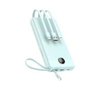 VEEKTOMX 20000mAh Power Bank with 4 Built-in Cables, USB C Portable Charger