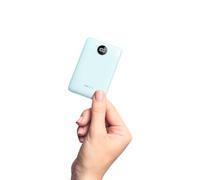 VEEKTOMX Power Bank Fast Charging, 10000mAh Mini USB C Portable Charger with PD QC 3.0, Small Battery Pack, Compact External Battery Bank for iPhone, Samsung, Travel Essentials (Blue)