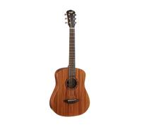 VEELAH TOGO SERIES SOLID TOP TRAVEL GUITAR W/VEELAH LUXURY PADDED GIG BAG - MAHOGANY