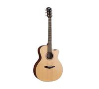 VEELAH VERO SERIES GUITAR, ACOUSTIC GA WITH CUTAWAY, SPRUCE TOP W/VEELAH PADDED GIG BAG