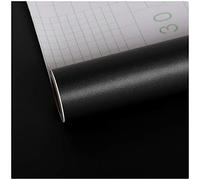 VEELIKE Black Wallpaper for Bedroom Matt Black Sticky Back Plastic Vinyl Wrap for Kitchen Cupboards Washable Furniture Stickers Self Adhesive Contact Paper Removable Worktop Covering 40 cm x 300 cm