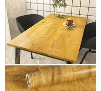 VEELIKE Brown Wood Effect Wallpaper Vintage Wood Contact Paper for Furniture Vinyl Wrap for Kitchen Cupboards Bedroom Thick Lining Paper for Walls Self Adhesive Sticky Back Plastic Roll 40cm×300cm