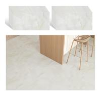 VEELIKE PVC Floor Marble Beige PVC Flooring Self-Adhesive Tiles Marble Vinyl Tile Stickers Floor Tiles Bathroom Floor Vinyl Floor Kitchen PVC Tiles Garage 60 cm x 30 cm Pack of 12